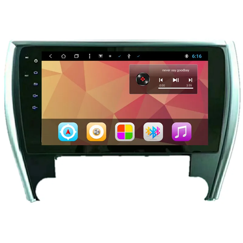 10," мультимедиа для Android стерео радио аудио DVD gps навигация Sat Nav Головное устройство для Toyota Camry XSE