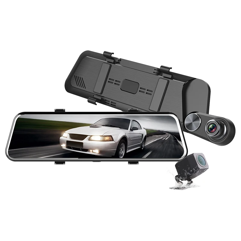 

F960 1080 P 10 Rearview Mirror Streaming Traffic Recorder New Press Dual Lens Car Camera Intelligent Hd Recorder