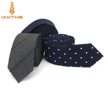 Corbatas Vestidos мужской модный галстук для свадьбы в горошек для мужчин в полоску винтажный галстук с узором узкая Узкие галстуки Галстук