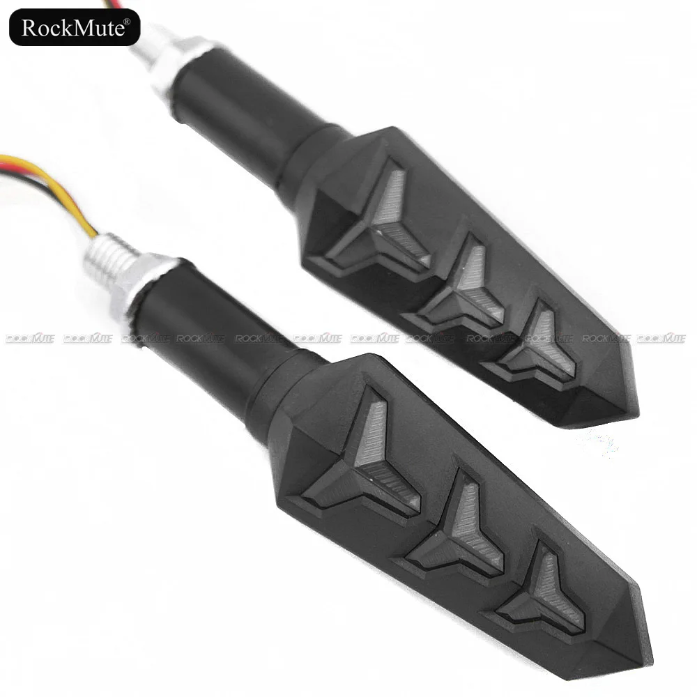

LED Ninja Dart Steering Turn Sigmal Light For YAMAHA FZ-10 FZ-09 FZ-07 FZ-03 FZ-25 FJ-09 XSR900 XSR700 Motorcycle Indicator Lamp