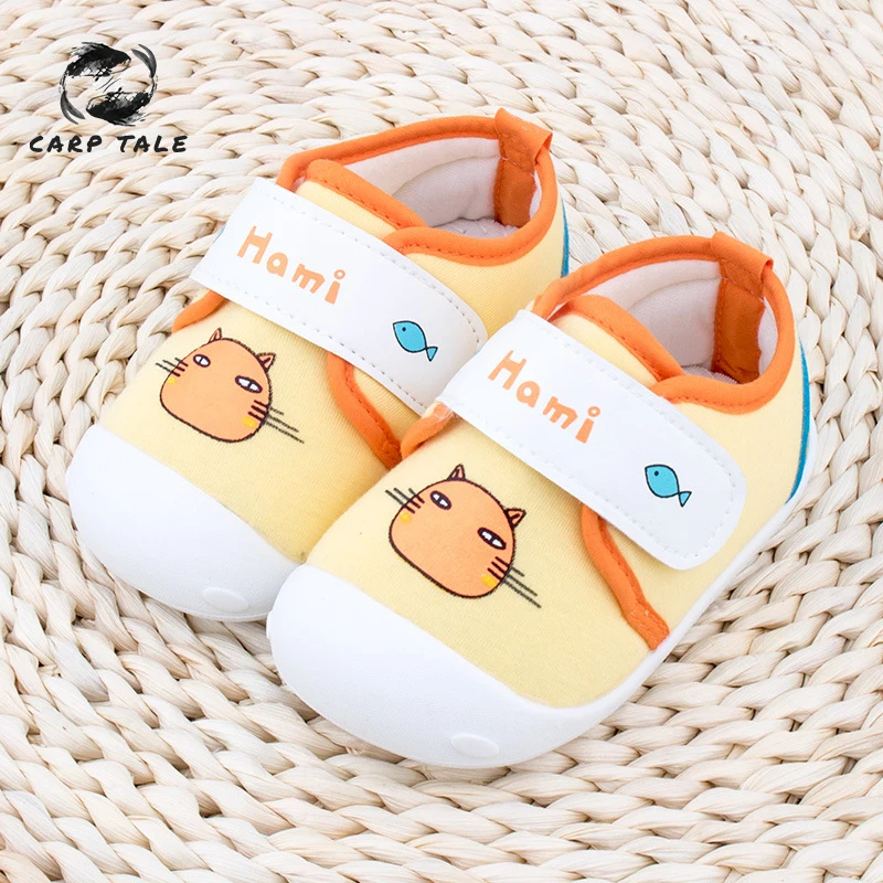 

2019 On Sale Canvas Baby Shoes Newborn Boys Girls First Walkers Infant Toddler Soft Bottom Anti-slip Prewalker Sneakers