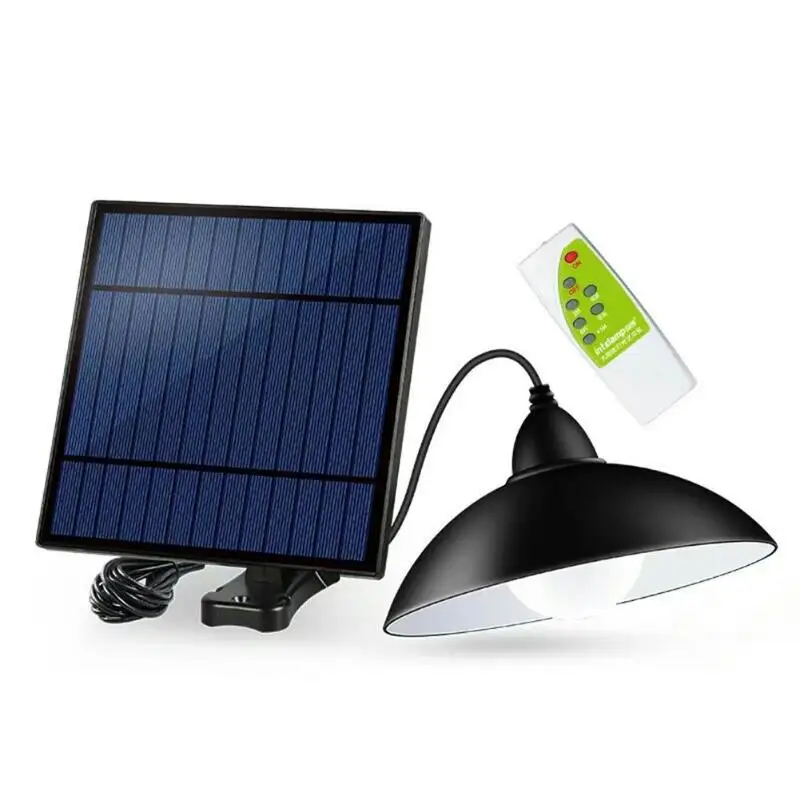 

12LED Solar Street Light Chandelier Remote Control Garden Lawn Floodlight