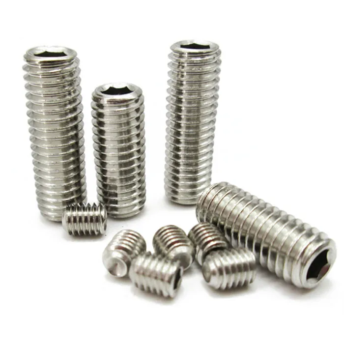 304 Stainless Steel Flat End Of Set Screw M6 * 30in Screws from Home