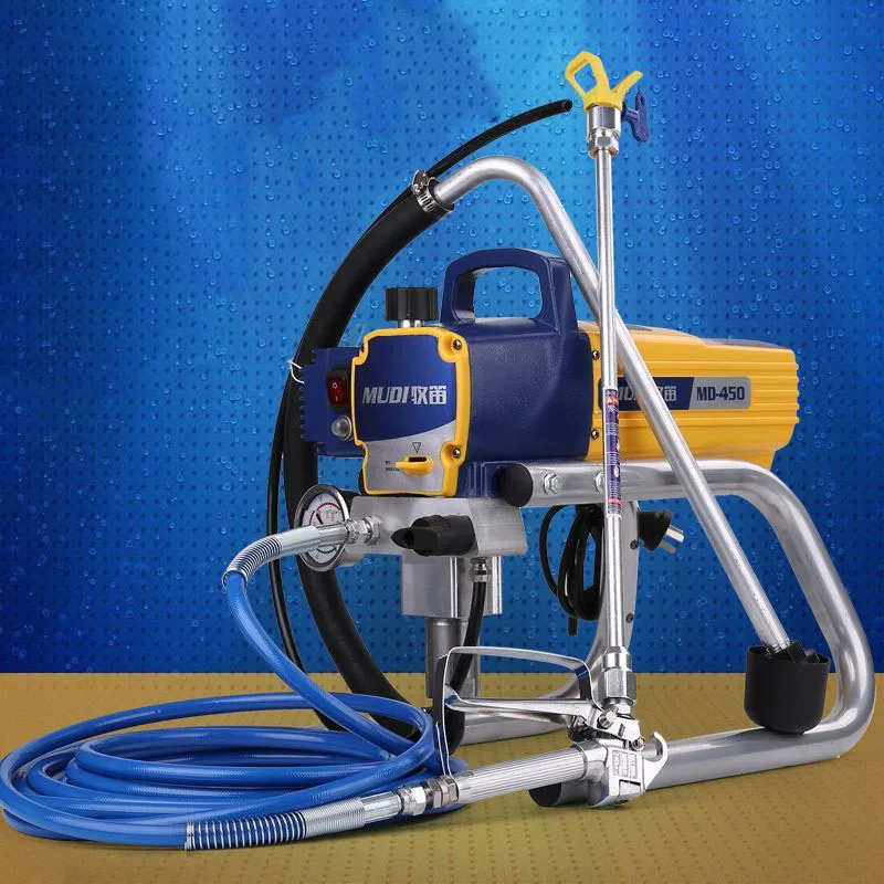 

Free shipping Electric Spray Gun High-pressure Airless Spraying Paint Sprayer Spray Gun(Color Random Sent)