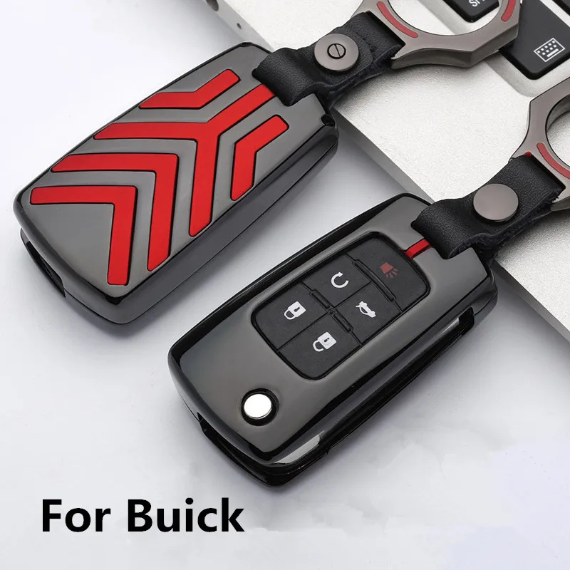 Zinc alloy Car Key Holder Cover Case For Buick Chevrolet Cruze Aveo TRAX Opel Vauxhall Astra J Corsa Meriva Zafira Antara Mokka