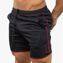 Новинка, модные мужские спортивные брюки, хлопковые спортивные штаны для бодибилдинга, фитнеса, шорты для бега, повседневные спортивные мужские шорты