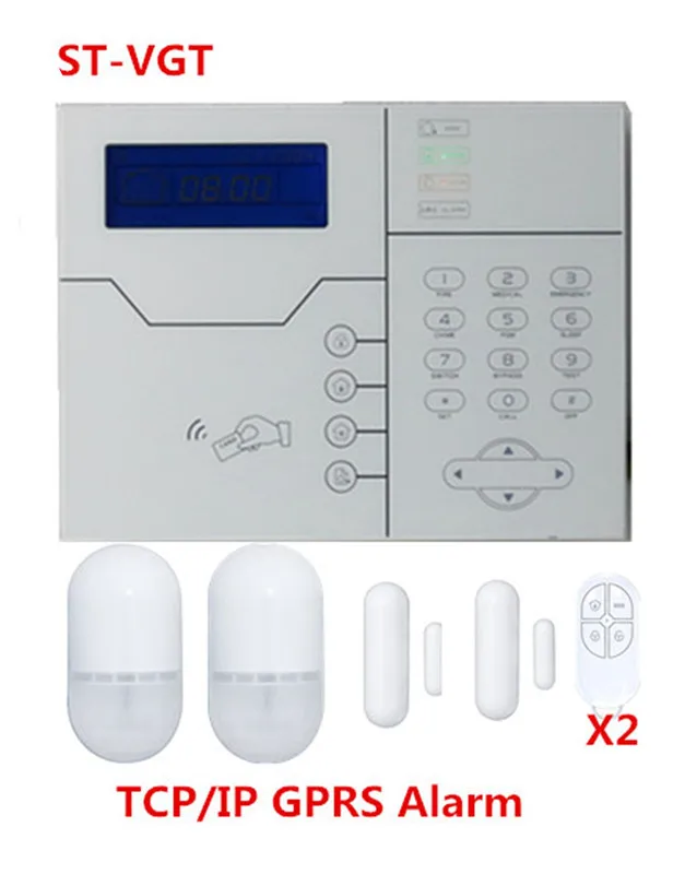 DIY Alarm French Voice Wireless TCP IP Alarm System GSM Home Alarm