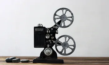 

Antique Imitation Resin Vintage Movie Projector Model Creative Home Decoration Gifts Photo Props