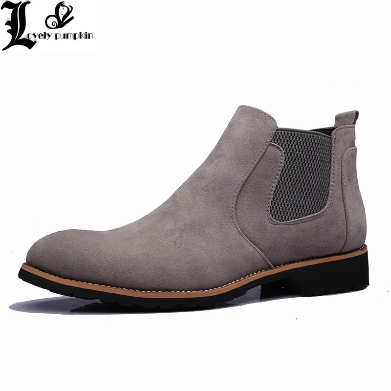 Zip Outono gray Chelsea Pontas Black Primavera Dedo Martin Sólida Botas Moda Motocicleta Costura Homens Tornozelo Do blue Pé Sapatos UqRq1F