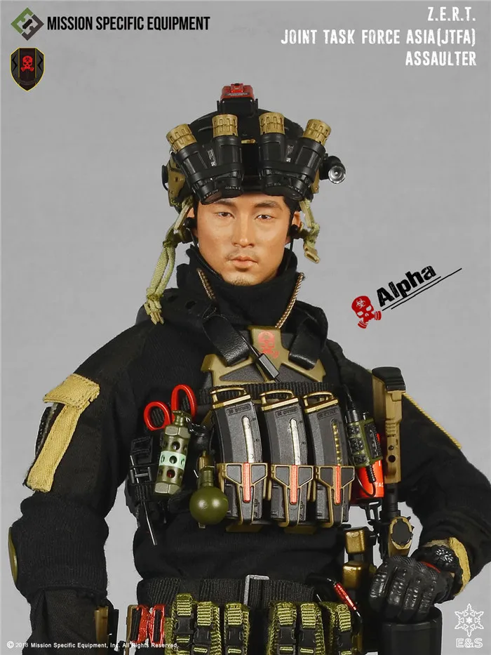 Estartek Easy& Simple 1/6 Z.E.R.T Joint Task Force Asia-assaw Коллекционная фигурка