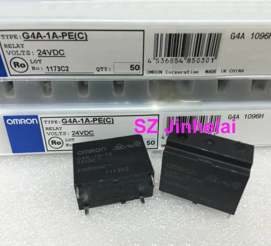 Omron G4a1a-pe Dc24v Dc12v Autêntico e Original Relé 24vdc 12vdc 10 Pcs