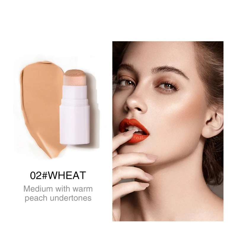 1 шт. Makup Bronzer& Highlighter Stick 3D контурный Макияж Тени ручка для лица v-образная форма сияющий блеск палка Косметическая 4 цвета - Цвет: 2