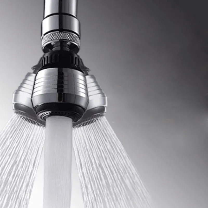 

360 Degree Kitchen Sprayers Water Bubbler Swivel Head Saving Tap Faucet Aerator Connector Diffuser Nozzle Filter Mesh Adapter