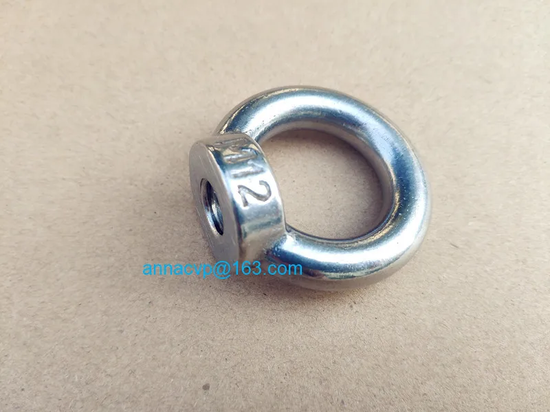 lifting eye nuts and eyebolts stainless steel ring eye bolt ring nut  (2)