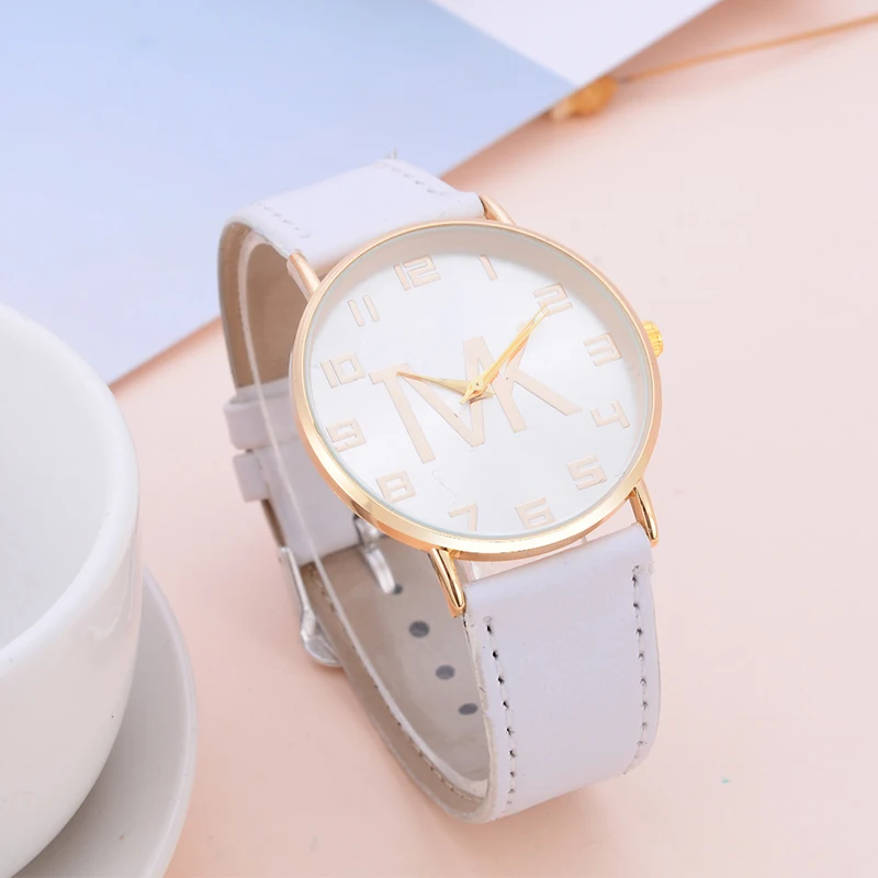 

2020 New Luxury Brand Elegant Simple Casual Quartz Watch Women Rosy Gold Leather Strap Watches Ladies Wrist Watch Hot Sale Hour