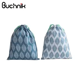 BUCHNIK 2 шт./компл. Луч Карманы Портативный Drawstring Сумки Многофункциональный путешествия для хранения мелких предметов Организатор аксессуары