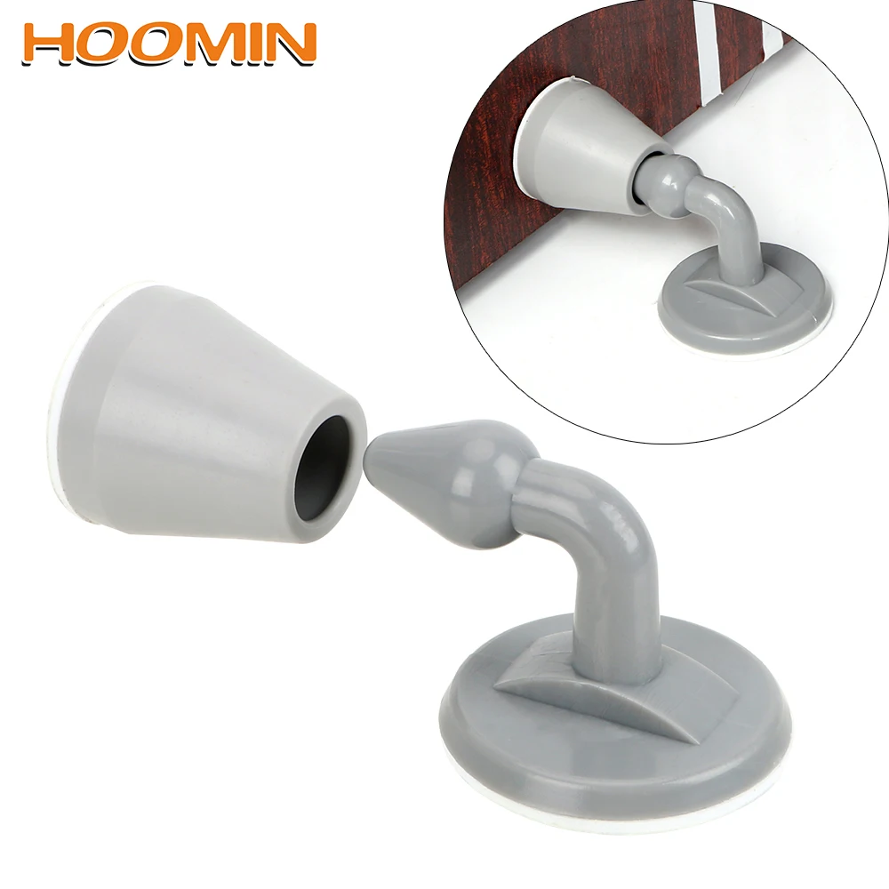 

HOOMIN Self Adhesive Wall Protector Bumper Collision-proof Cushion Silicone Protective Pad Fender Handle Door Lock