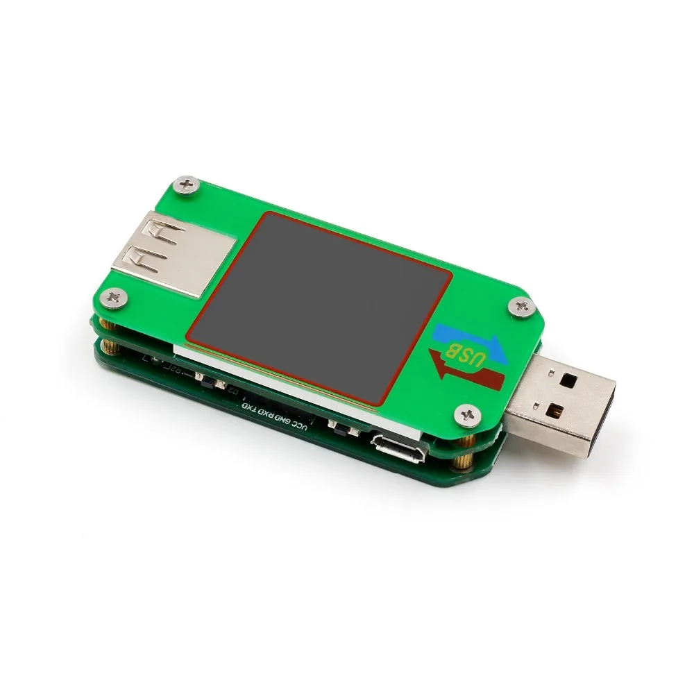 UM24 UM24C для приложения USB 2,0 ЖК-дисплей Вольтметр Амперметр батарея зарядное напряжение измеритель тока тестер сопротивления кабеля