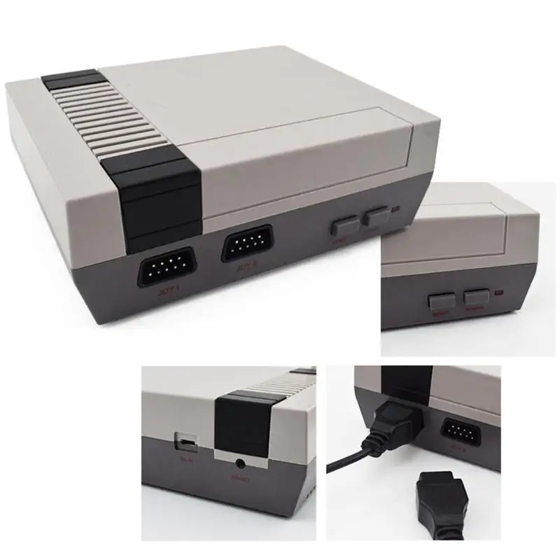 Встроенный 500/620 классические игры ТВ портативная игровая консоль AV порт 8 бит Ретро игровой плеер геймпад для детей подарок наслаждайтесь