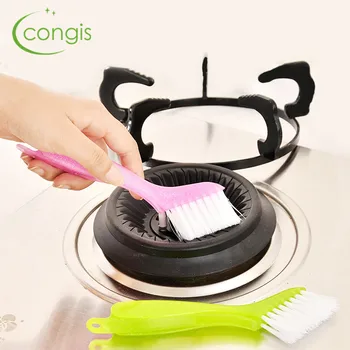 

Congis 1PC 3 Color Doors and Windows Trench Cleaning Brush Kitchenware Tool Slot Brush Home Cleaning Tool Brush