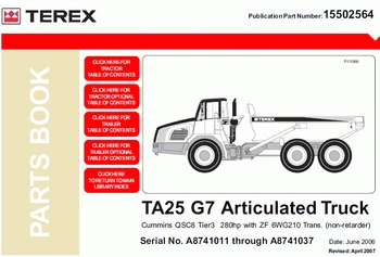 

Terex Dumpers Trucks