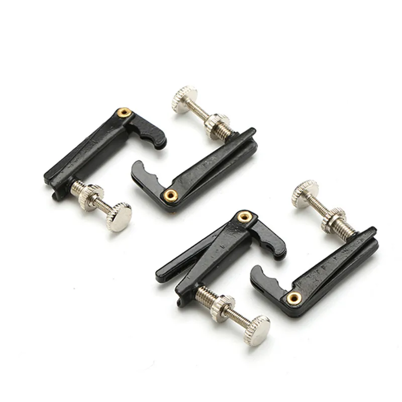 Comprar Piezas de Violín de cebra clavijas de cola chinest Maple Bridge Endpin Tuner Tail Gut Set para 4 4 piezas de ébano para violín y accesorios