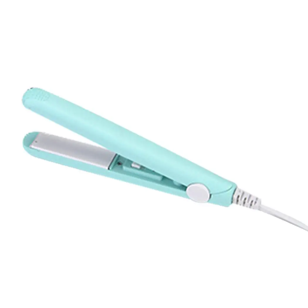 

Electric Mini Hair Straightener Splint Ceramic Curler Hair Portable Styling Tool Fast DIY Hairstyle Straight Curl Hair Stick