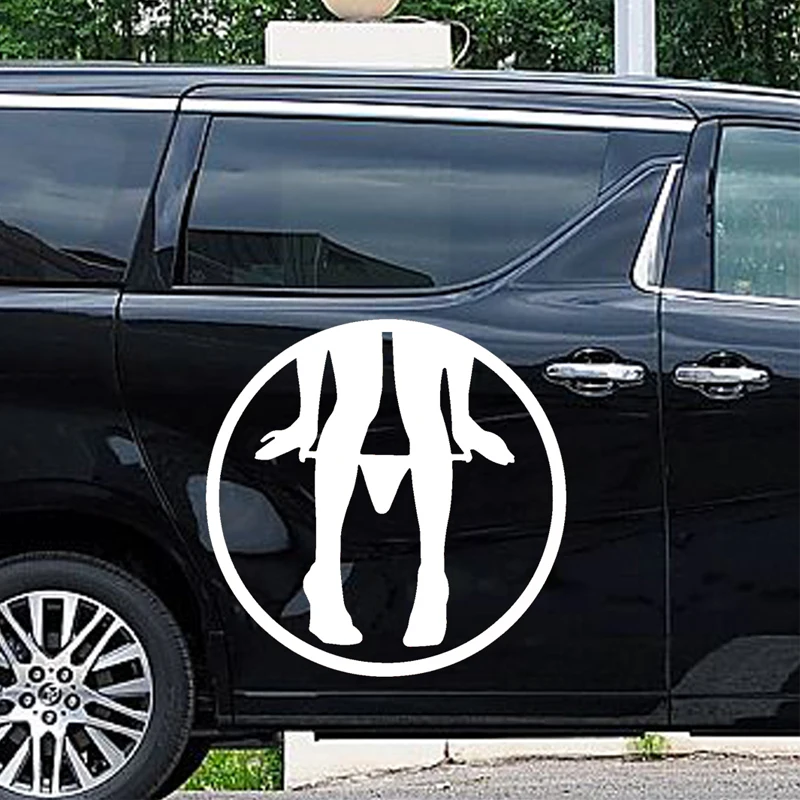 58cm x 58cm 2 x Funny Panty Dropper Graphic (one For Each Side)Car