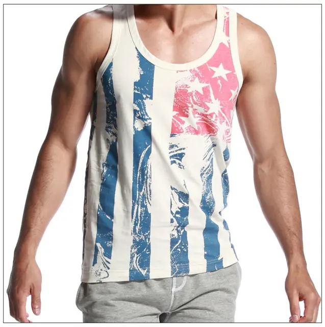 mens summer vest tops