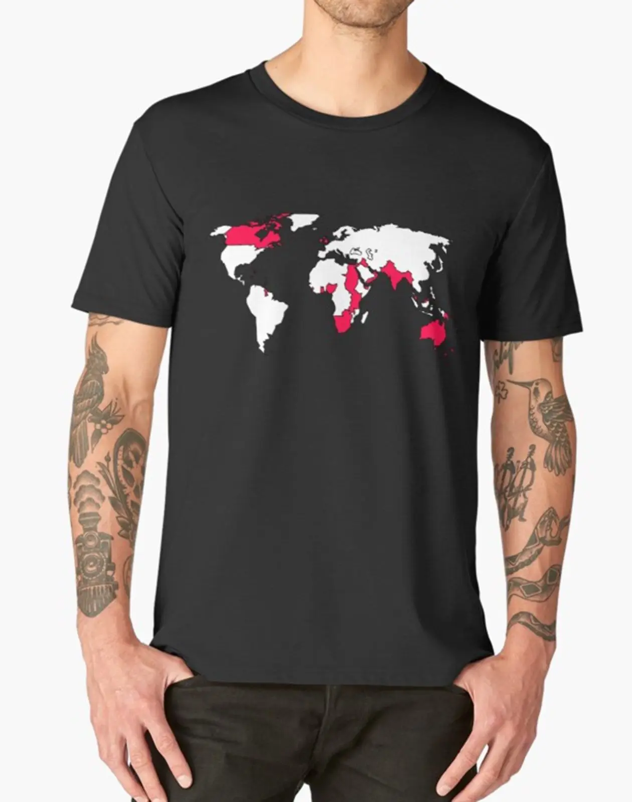 British Empire T Shirt Britain England Uk Flagin TShirts from Men's