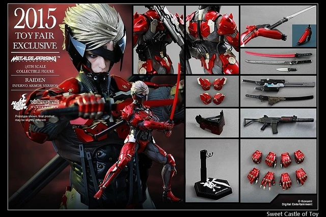 1/6 brinquedos Metal Gear Rising Revengeance Raiden Inferno de 2015  brinquedo de EX - AliExpress