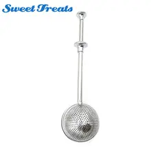 Чайная ложка из нержавеющей стали, ложка для чая, многоразовый ситечко, рассыпной чай, травяное ситечко из нержавеющей стали