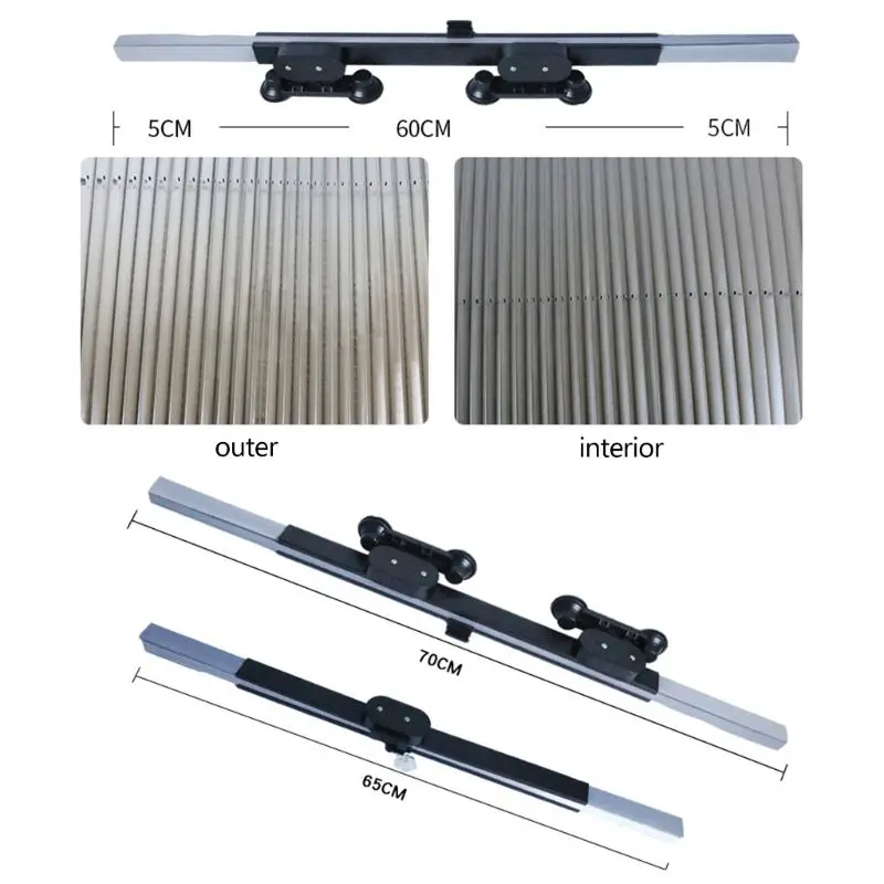 

46CM/65CM/70CM Retractable SUV Truck Car Front Windshield Sunshade Rear Window Sun Visor UV Protection Curtain New 1 Pc 10166