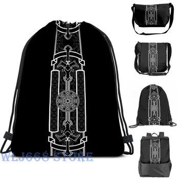 

Funny graphic print shoulder Bags women Kingsglaive Single shoulder backpack travel for men Gym Bag