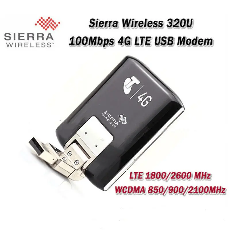 Разблокированный Sierra AirCard 320U USB 4G LTE 100 Мбит/с беспроводной модем мобильный роутер