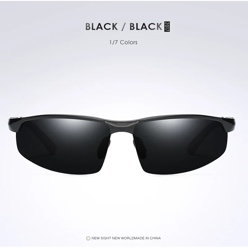 AOWEAR Sportsolglasögon utan båge för män Herr Porlariserad kvalitets spegel Solglasögon Man Lättviktsglasögon utomhus Gafas_voghion.com