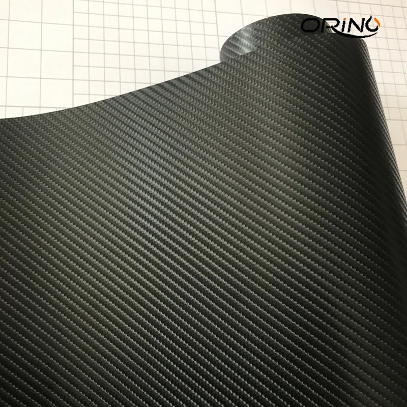 Black 4D Carbon Fiber Vinyl Film-4