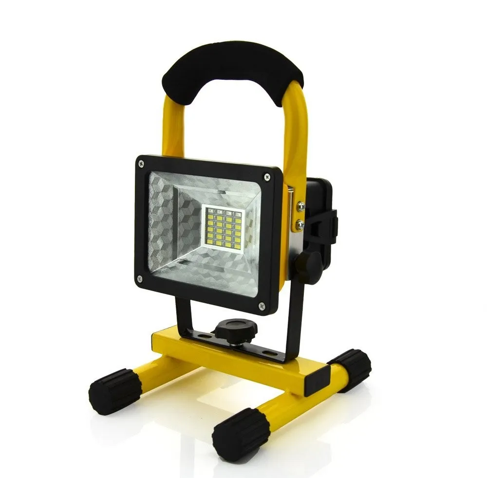 Rechargeable LED Flood Light 24 LED Floodlight Waterproof 220V/110V LED Spotlight Outdoor Emergency Work Lighting with Charger floodlight bunnings