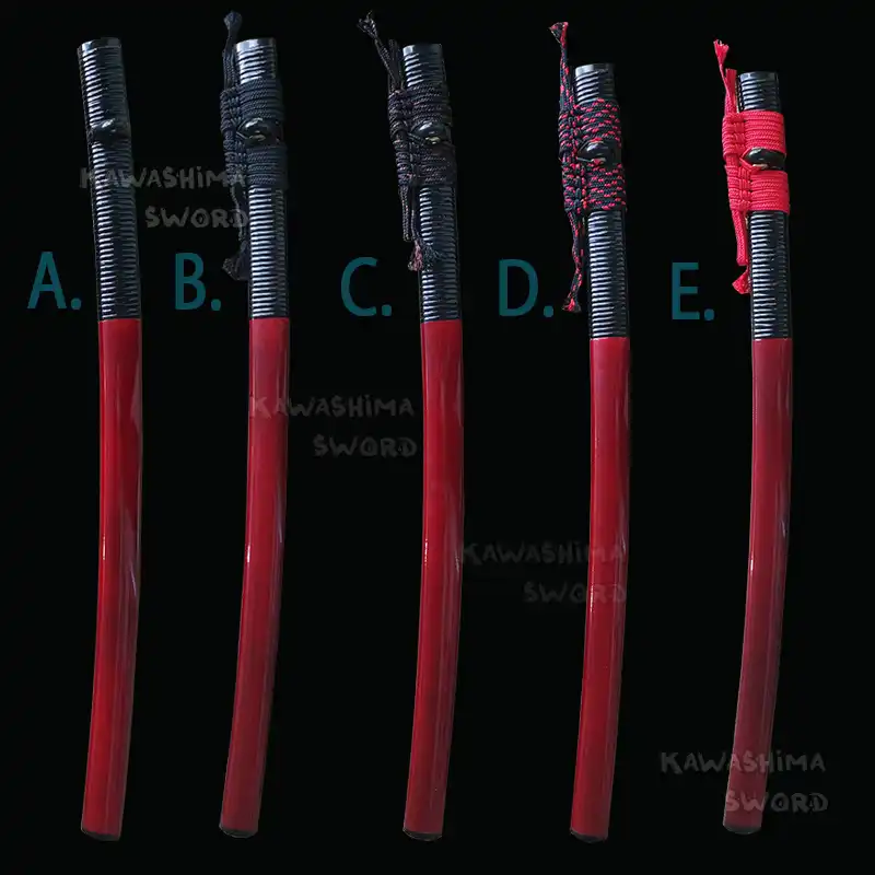 Japanese Samurai Sword Sageo Hand Woven Cord For Katana Sheath Scabbard