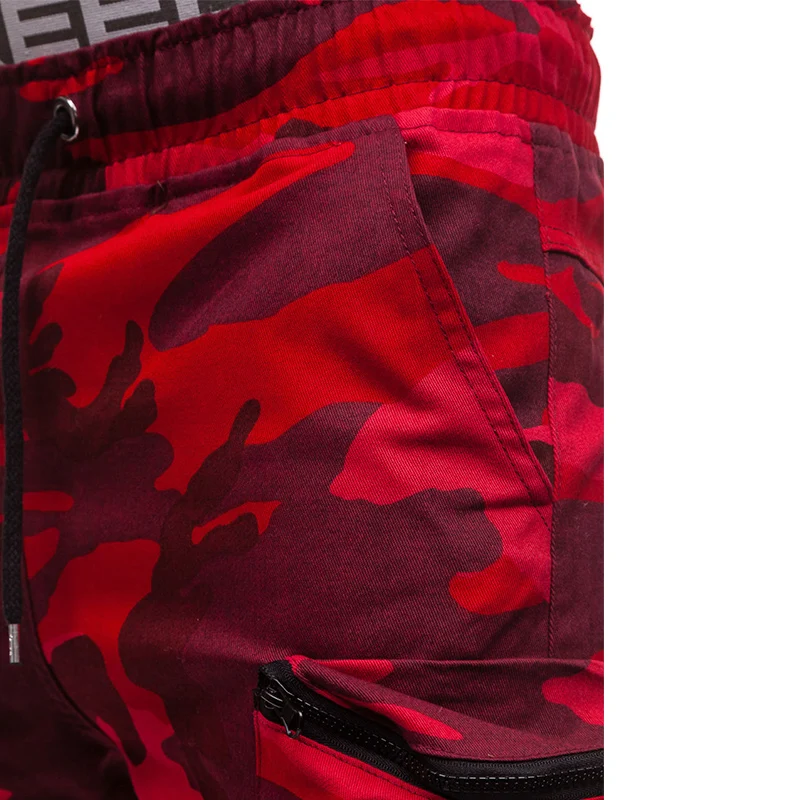  Men Joggers 2018 Autumn New Camouflage Camo Harem Pants Men Multi-Pockets Pants Sweatpants Male Tro