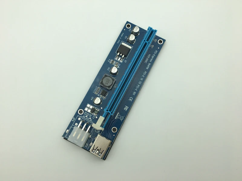 18 шт. Премиум качество 60 см PCI e Express 1x до 16x расширитель переходная карта с SATA