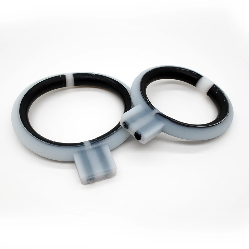 Medical themed 2 pcs/lot electric shock penis ring electro shock cock