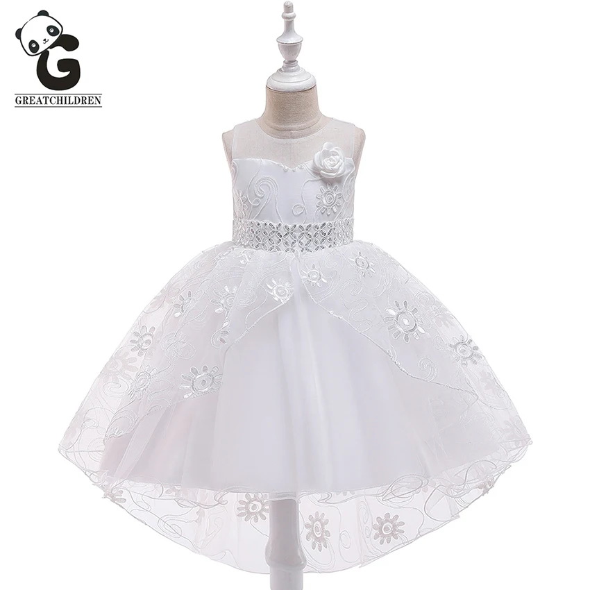 

Kids Tulle Dresses for Girls BallGown Flower Girl Dresses For Weddings First Communion Dress Princess Dress Evening Clothing