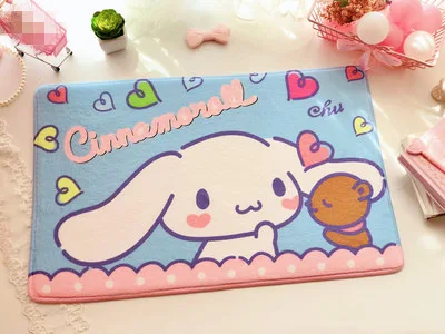 IVYYE 1 шт., ковер Cinnamoroll Pom Purin аниме, декоративные домашние мягкие ковры, Мультяшные Коврики для спальни, плюшевые коврики для ванной, коврик для двери, Новинка - Цвет: see chart