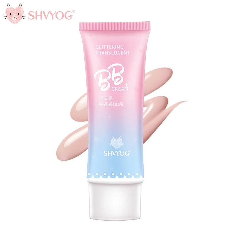 

SHVYOG Whitening Concealer BB CC Cream Base Face Cosmetics Make Up Creams Professional Covering Foundation Tone Makeup