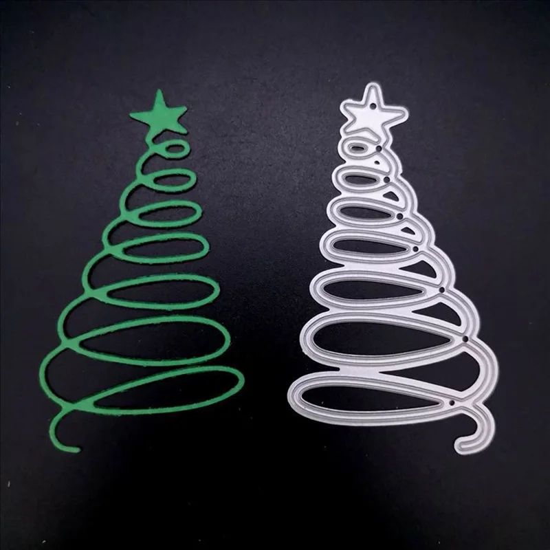 2018-New-Christmas-Tree-Dies-Star-Metal-Cutting-Dies-Stencils-Scrapbooking-Embossing-For-Paper-Card-Making (2)
