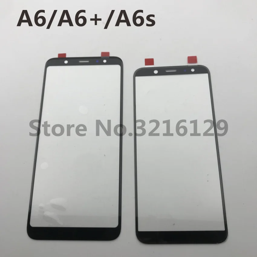 

new Original For Samsung Galaxy A6 2018 A600 A6+A605 A6s Front Glass Touch Screen Outer Panel Lens Repair Replacement Part