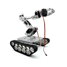 Бак из алюминиевого сплава с 7 DOF транспортным роботом TS002.ABB рука робота. 8 шт. сервопривод с высоким крутящим моментом для робота DIY