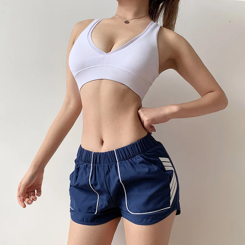

Womens Running Shorts Summer Loose Yoga Short Women's Gym Trousers Woman Sport Short Fitness Ladies Running Shorts