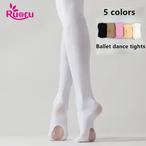 Summer Child Dance Sock Velvet Ballet Pantyhose Girls Soft Elastic Collant  Ballet Tights Leotard Ballerina Professional Leggings - AliExpress